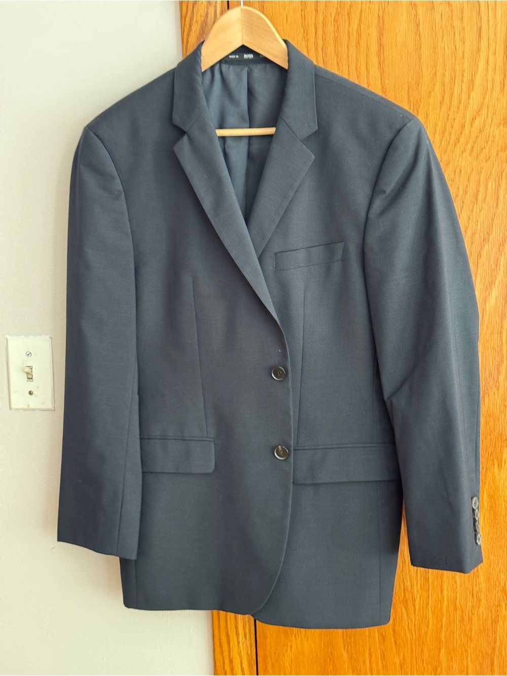 BOSS Hugo Boss Mens 40R Grand Central US Suit Jacket Blazer